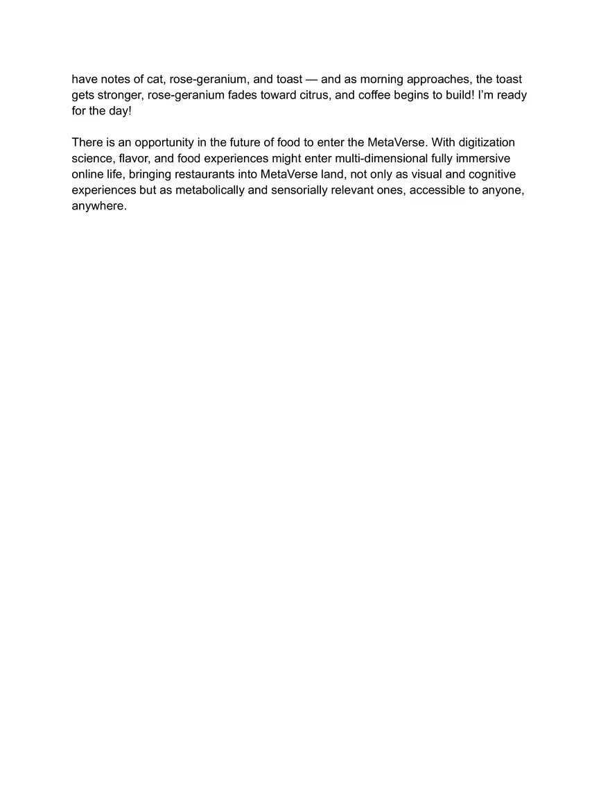 Digitizing Food by Digitizing Scent - Page 7