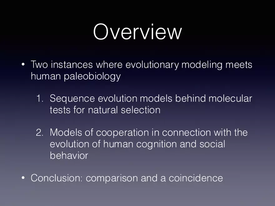 Exploring the Complicated Role of Evolutionary Modeling in Paleobiology - Page 2
