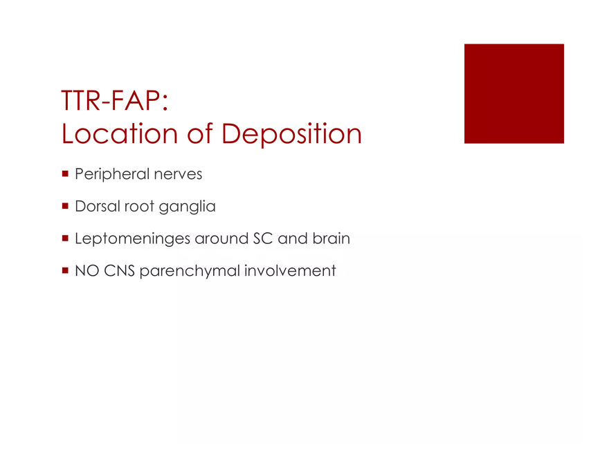 Amyloid Neuropathy Lecture Part 2 - Page 3