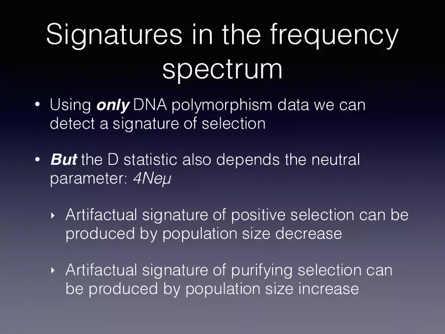 Exploring the Complicated Role of Evolutionary Modeling Signatures 2 - Page 13