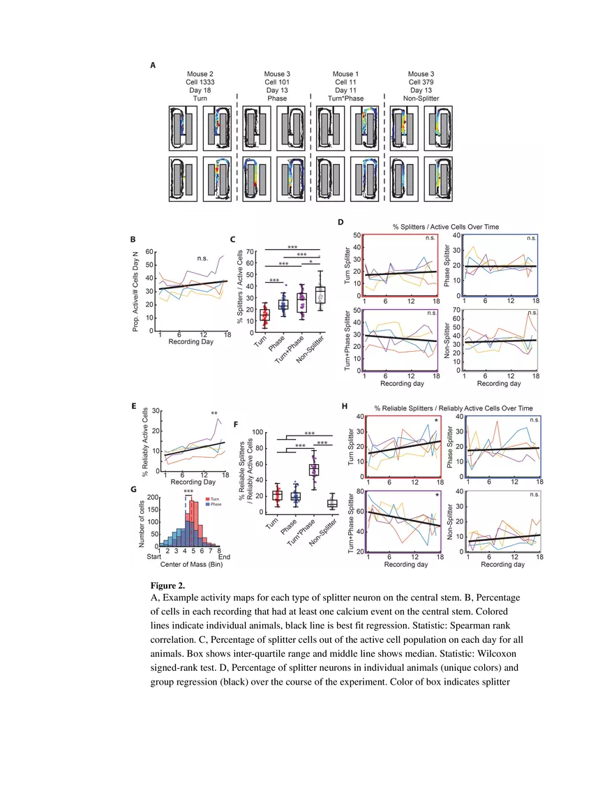 Hippocampal Spatial Memory Representations in Mice are Heterogeneously Stable Significance Statement - Page 4