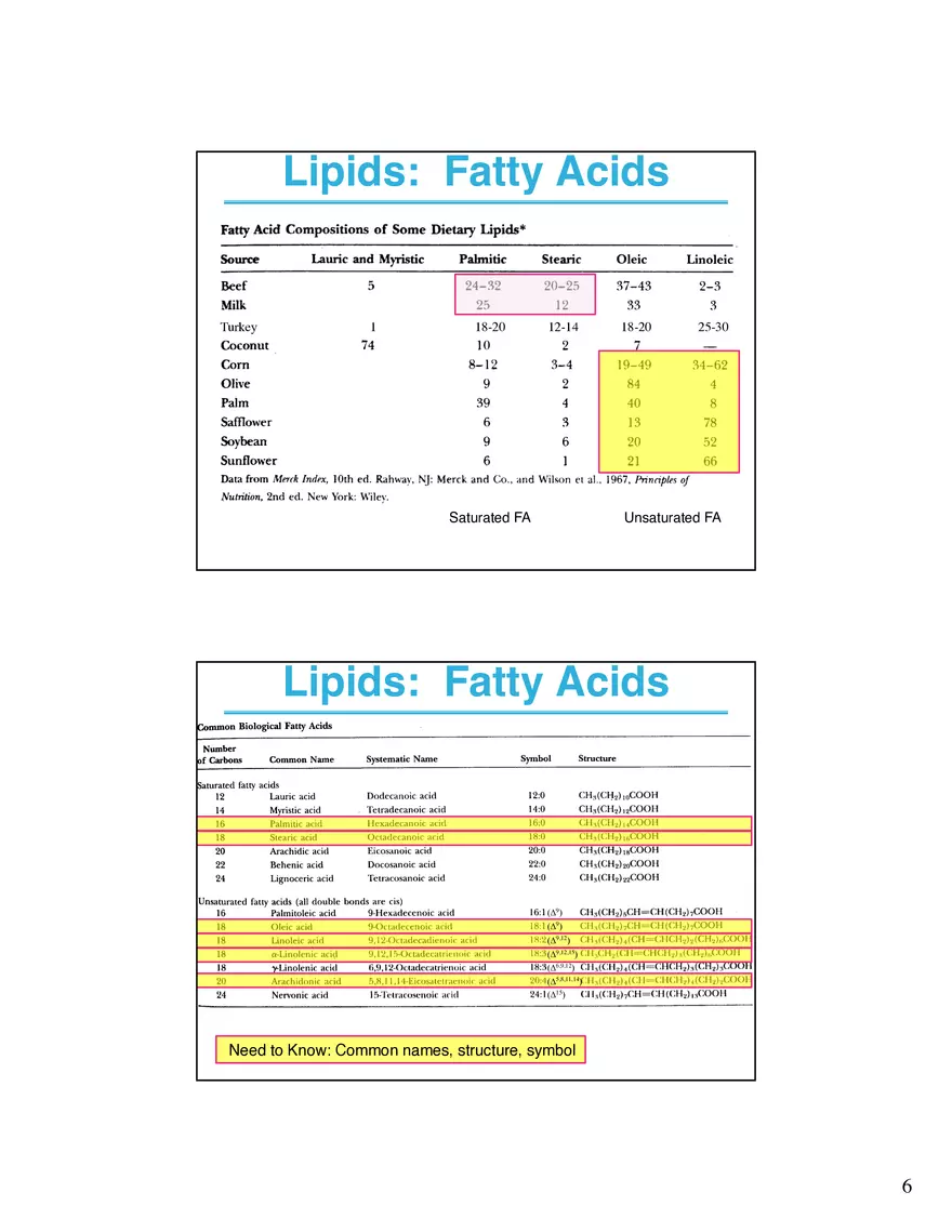 Lipids and Membranes Lecture Note - Page 8