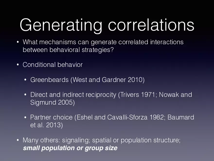 Exploring the Complicated Role of Evolutionary Modeling Evolutionary Models - Page 13
