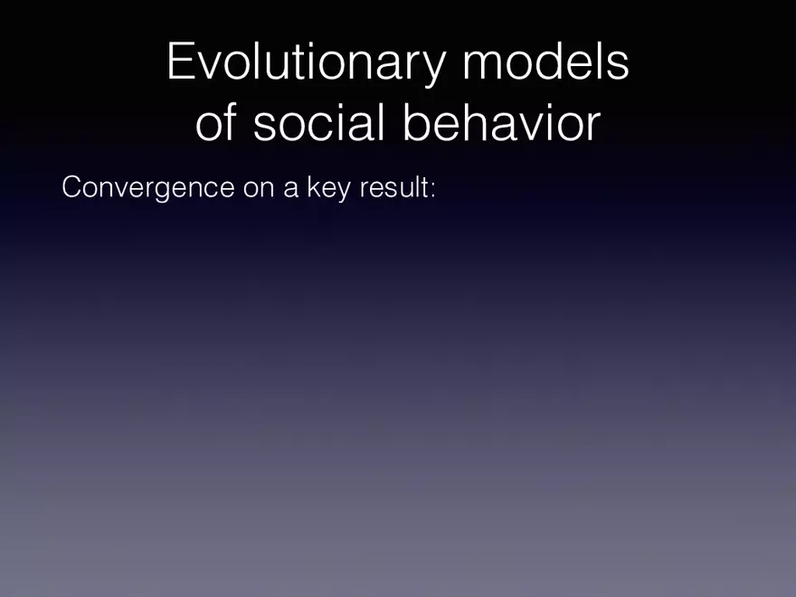Exploring the Complicated Role of Evolutionary Modeling Evolutionary Models - Page 2