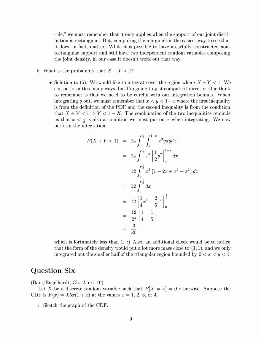 14.30 Introduction to Statistical Methods in Economics: Problem Set #3 with Solutions - Page 10