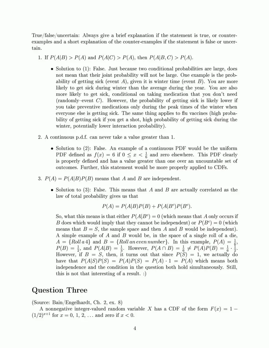 14.30 Introduction to Statistical Methods in Economics: Problem Set #3 with Solutions - Page 5