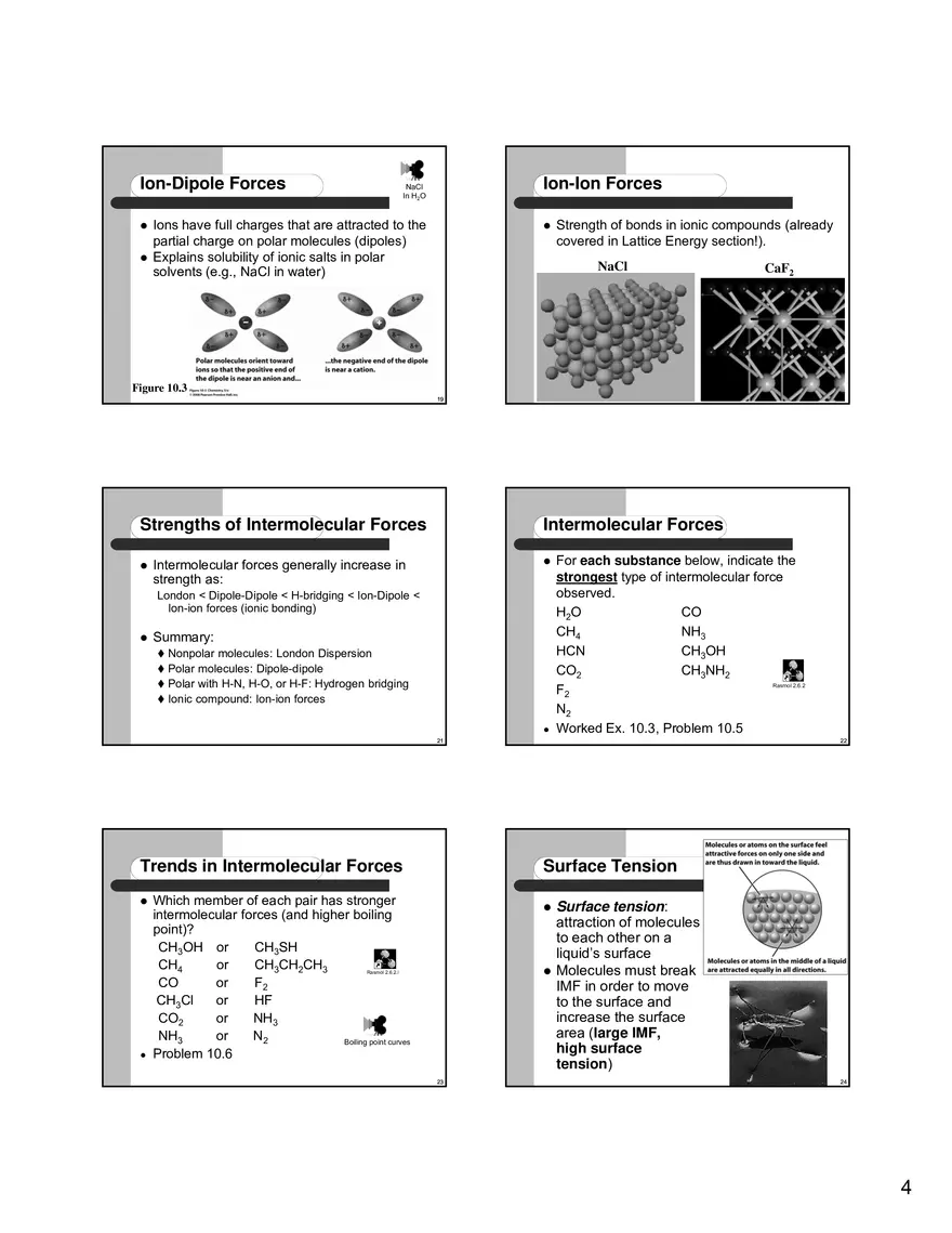 Liquids, Solids, and Phase Changes - Page 4