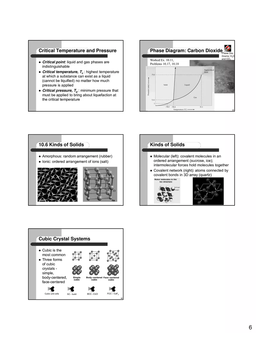 Liquids, Solids, and Phase Changes - Page 6