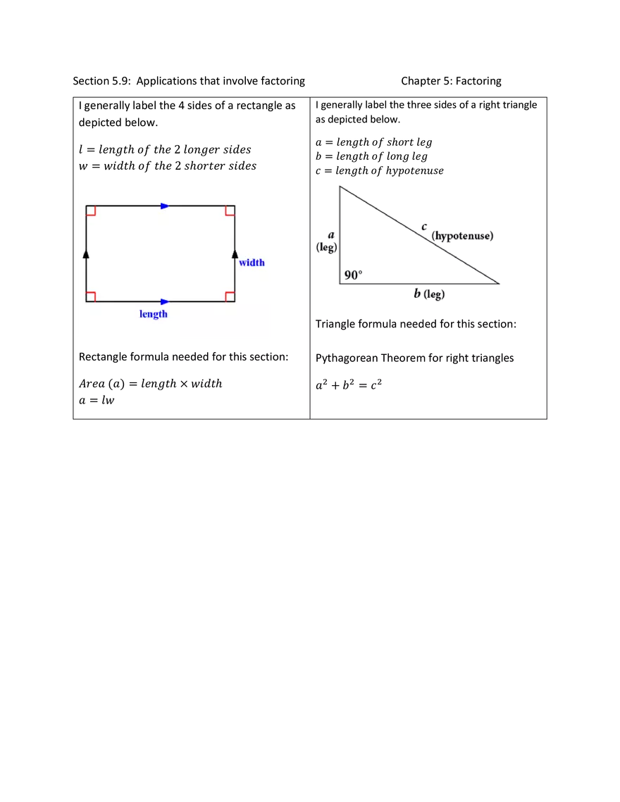 Section 5.9. Applications that involve factoring - Page 3