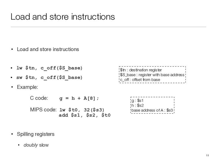 Registers vs. Memory - Page 7