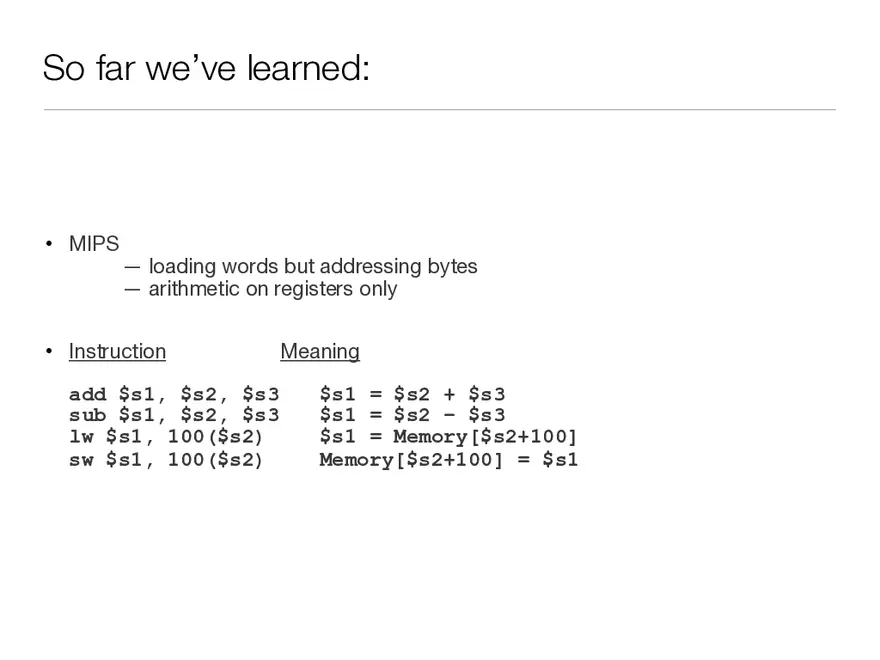 Registers vs. Memory - Page 9
