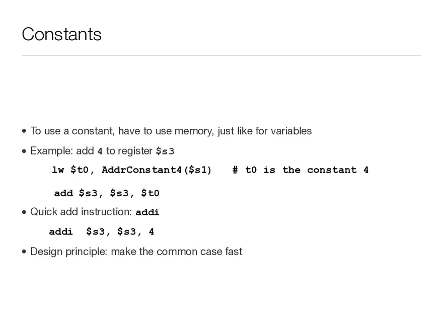 Registers vs. Memory - Page 10