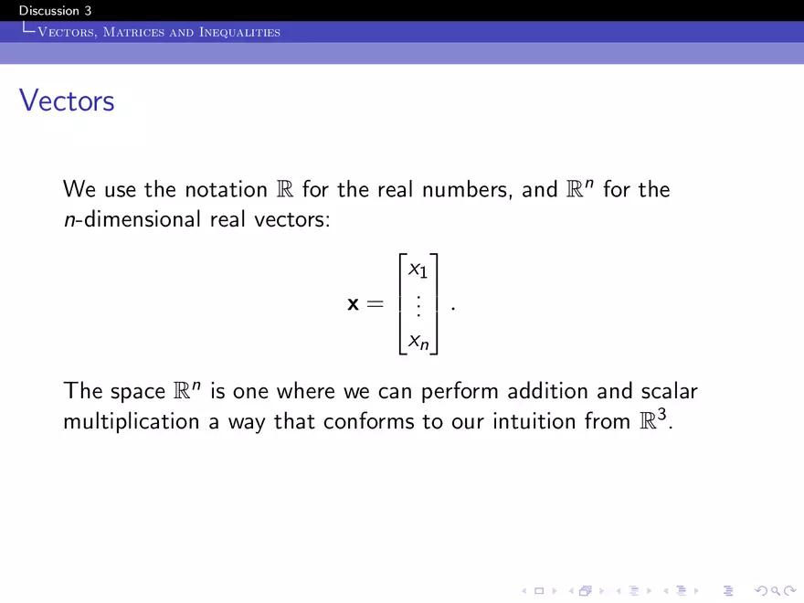 Linear Algebra Recap Part 1 - Page 3