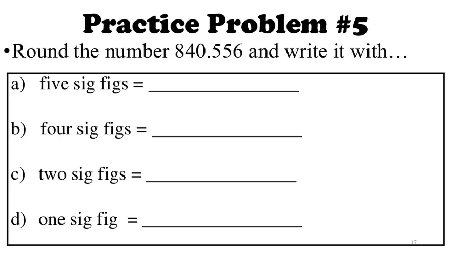 Derived Quantities and Significant Figures - Page 9
