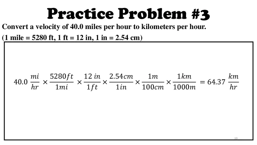 Derived Quantities and Significant Figures - Page 18