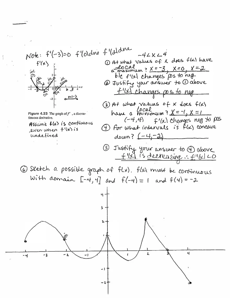 Calculus Exam Review - Page 4