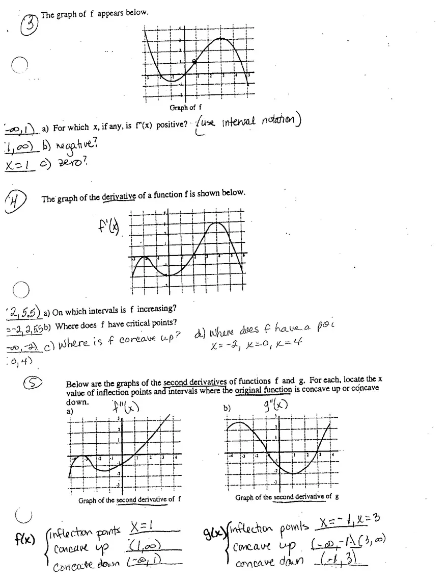 Calculus Exam Review - Page 6