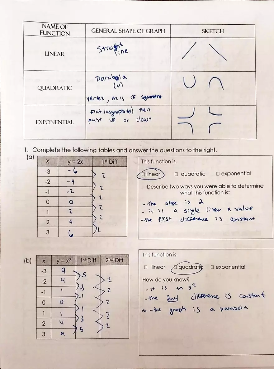 Functions and Linear Equations - Page 1