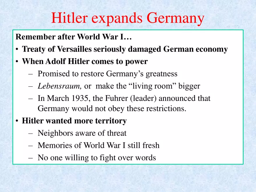 World War II: A Comprehensive Overview - Page 23
