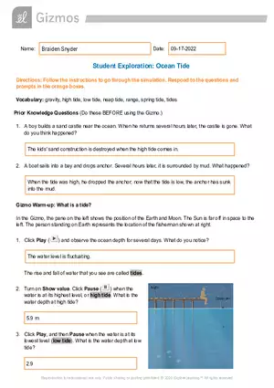 Paramecium Homeostasis Gizmo Answer Key | Virtual High School - Edubirdie