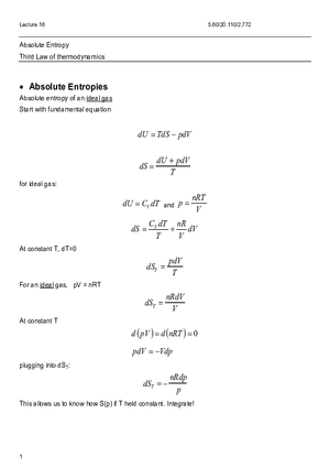 Third Law