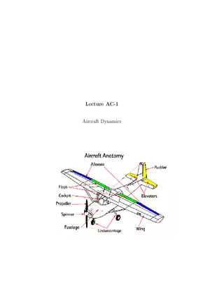 Aircraft Dynamics