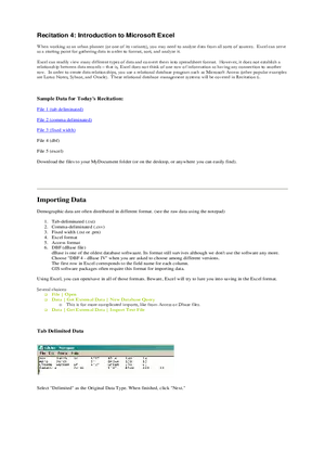 Introduction to Microsoft Excel