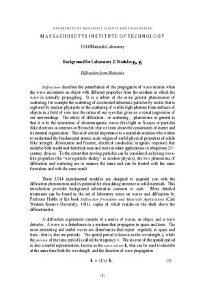 Background for Laboratory 2: Modules γ1, γ2