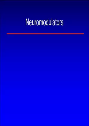 Neuromodulators