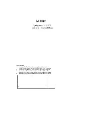 Midterm Exam 2020
