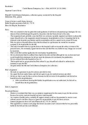Credit Bureau Enterprises, Inc. v. Pelo