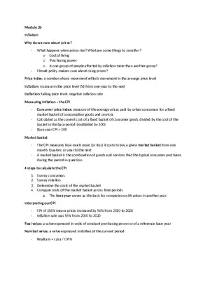 Module 2b Inflation