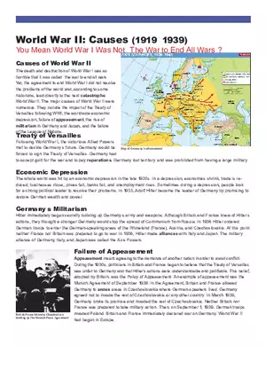 World War II Causes (1919–1939)