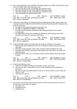 Chapter 2 A Some Tools of the Economist Part 2