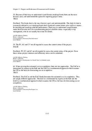 Chapter 13 Progress and Performance Measurement and Evaluation Answer Key Part 3