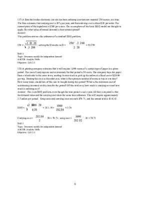 Chapter 12  Inventory Management Answers Part 4