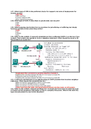 Final Exam Enterprise Networking, Security, and Automation Part 5