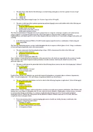 Which of the Following Scenarios May Result in Hypoglycemia
