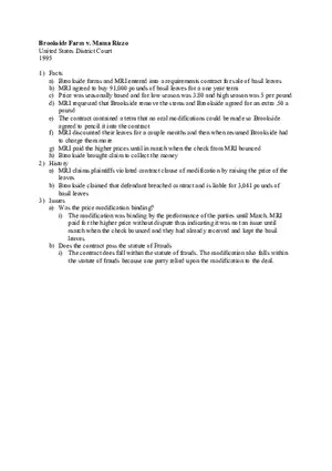 Brookside Farm v. Mama Rizzo