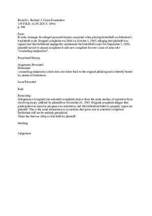 Bonerb v. Richard J. Caron Foundation