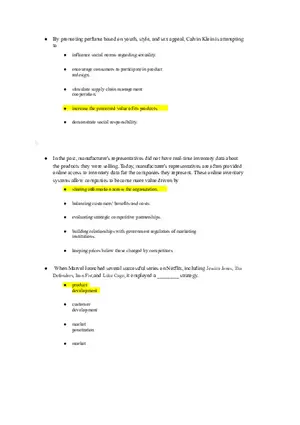 Marketing Final Practice