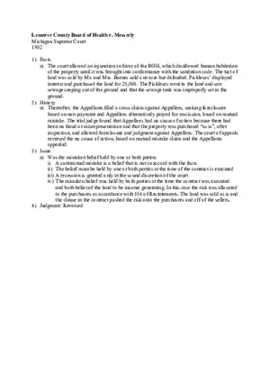 Lenawee County Board of Health v. Messerly