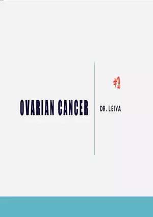 Ovarian Cancer