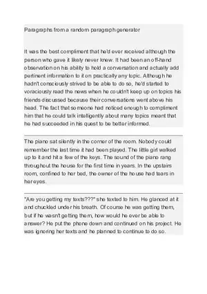 English Comprehension