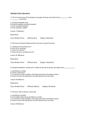 Money And Banking 35 Answers