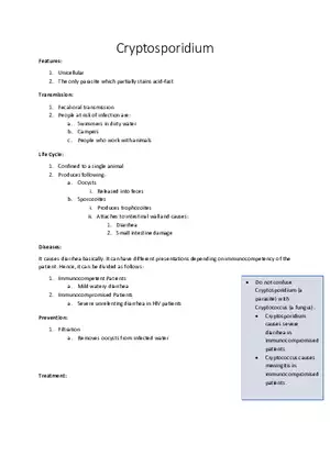 Cryptosporidium