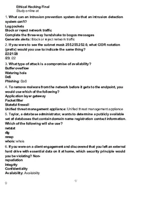 Ethical Hacking Final 1