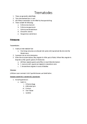 Trematodes