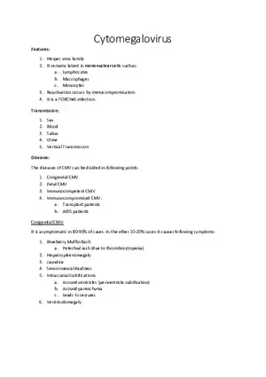 Cytomegalovirus