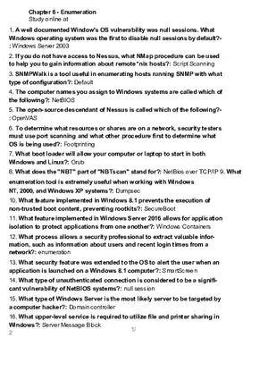 Chapter 6 - Enumeration